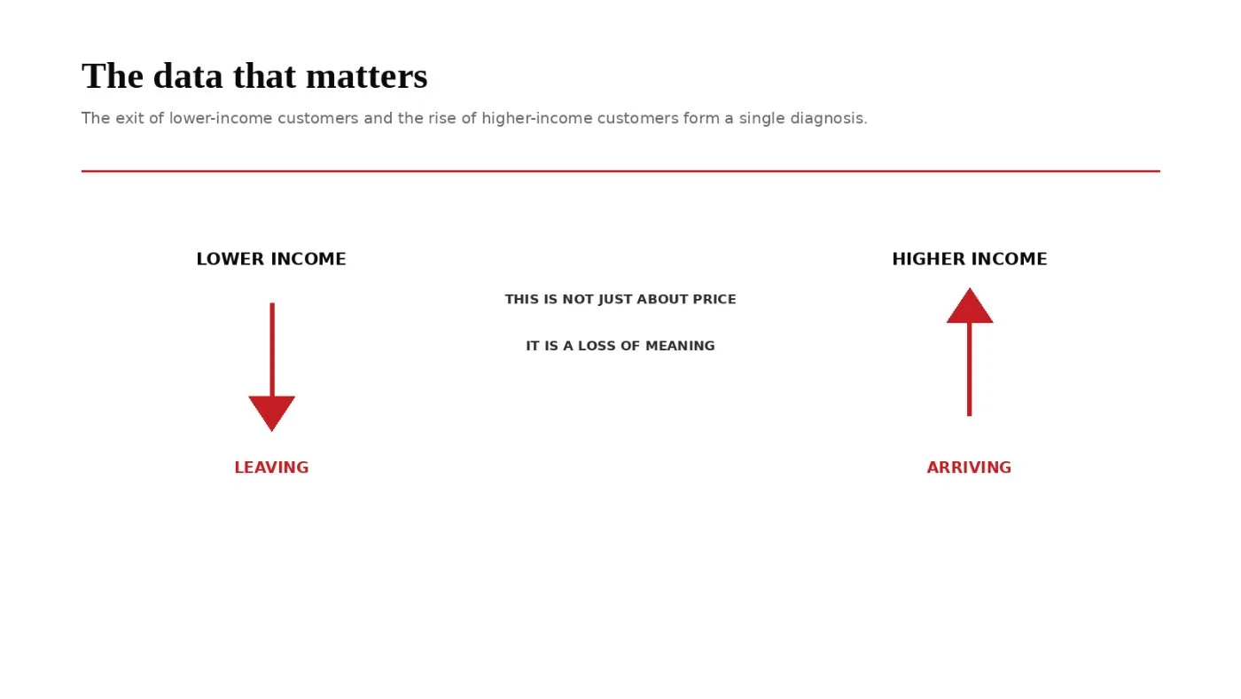 Conceptual visualization of the proposal: McDonald's segmentation (2).