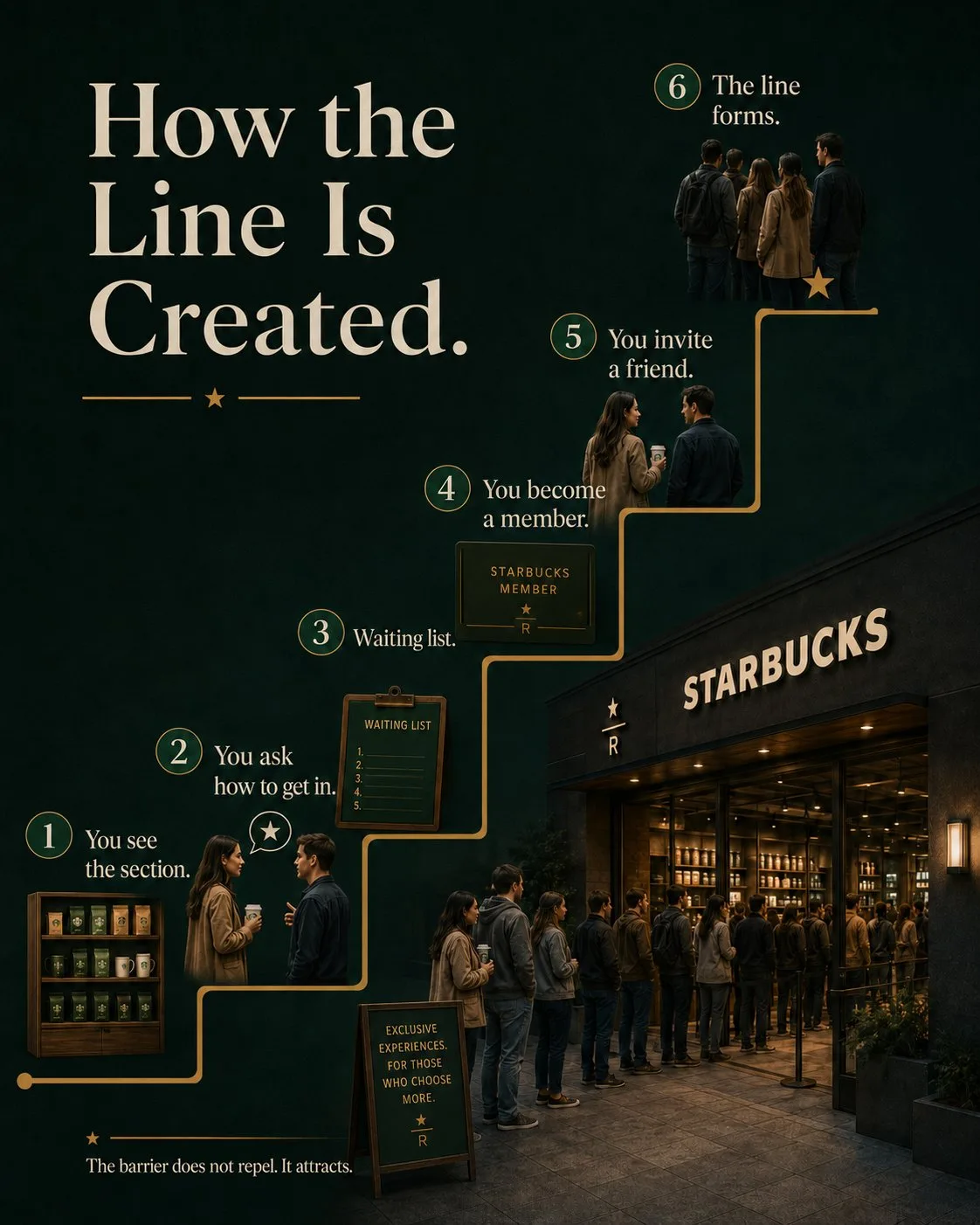 Conceptual visualization of the proposal: Starbucks' third-place ritual (7).